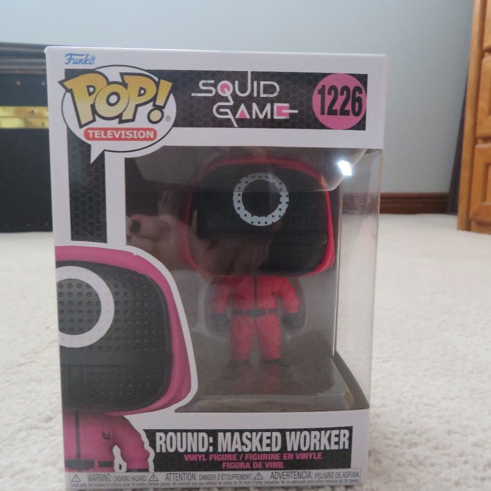 Round Masked Worker Squid Games Funko Pop